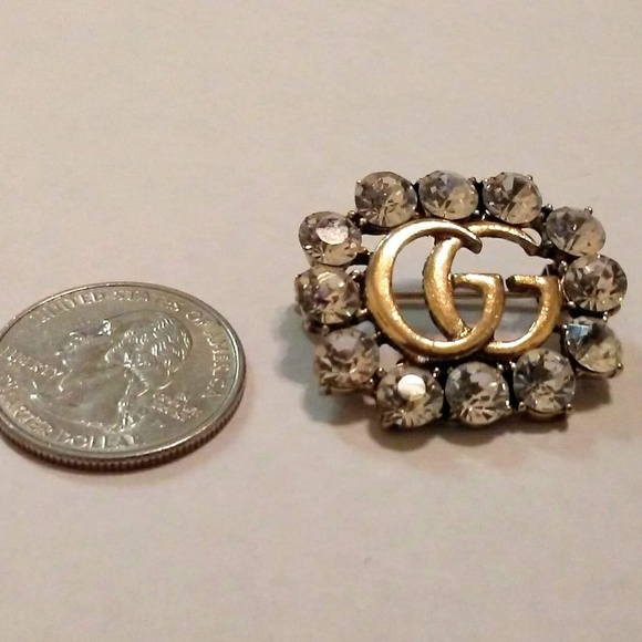 GG Fashion Brooch pin - Picture 3 of 3